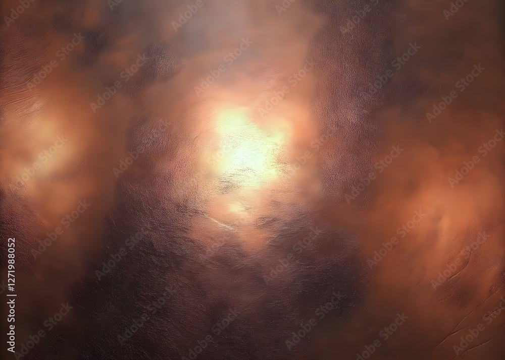 Poster textured copper abstract art smooth reflective surface light patterns