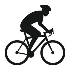 Bicycle Silhouette High Quality Vector Design