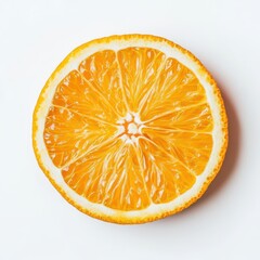 Wild Orange isolated on white background