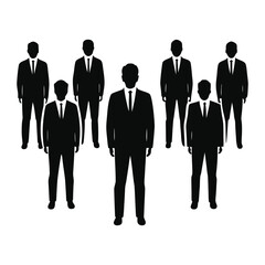 Male Silhouette High Quality Vector Design