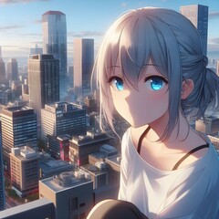 白い髪の少女3