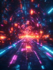 Fototapeta premium abstract lights background