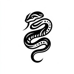 Fototapeta premium abstract snake tattoo, pattern