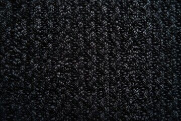 Fototapeta premium Black fabric texture background