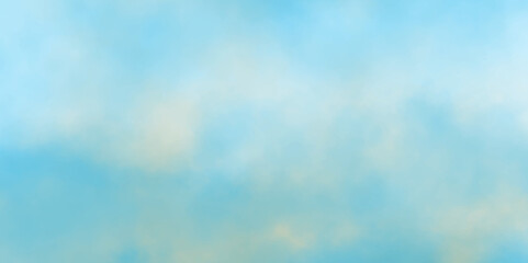 Abstract cloud sky watercolor digital art painting for texture dramatic sky summer heaven is colorful clearing good weather and beautiful background, dramatic fluffy summer clouds dusk sky background.