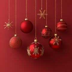 Red Christmas Ornaments: Festive Holiday Decor