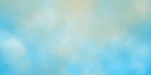 Abstract cloud sky watercolor digital art painting for texture dramatic sky summer heaven is colorful clearing good weather and beautiful background, dramatic fluffy summer clouds dusk sky background.