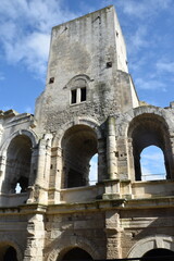 Tour des Arènes romaines à Arles. France