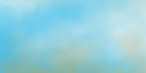 Abstract cloud sky watercolor digital art painting for texture dramatic sky summer heaven is colorful clearing good weather and beautiful background, dramatic fluffy summer clouds dusk sky background.