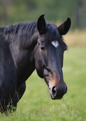 Obraz premium horse in the meadow