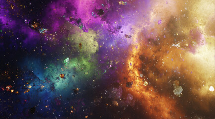 Amazing galaxy colors