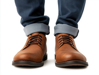 An Elderly Man's Well-Worn Footwear: A Reflection of Life's Journeys, Personal Style, and Comfortable Contentment in the Present Moment