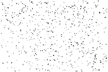 Black Ink Splatter Texture for Design and Decoration. Grunge vector textured background