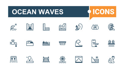 Sports icons related to wellness, wellbeing, mental health, healthcare, cosmetics, spa, medical. Outline icon collection.