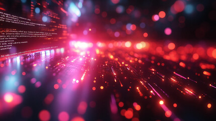 An energetic, rhythmic video loop designed to complement high-tempo music, featuring dynamic motion graphics, pulsating light effects, and vivid color transitions. Perfect as a visualizer for live