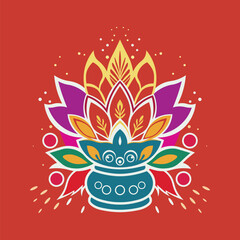 Vibrant Colors of Holi Festival