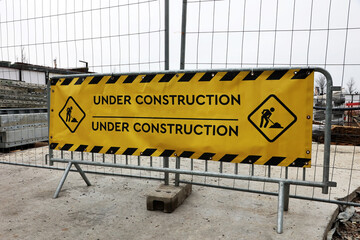 Under construction banner
