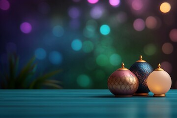 Ramadan Celebration, Festive Food, Family Gatherings, Lanterns, Children, and Spiritual Traditions - Joyful Moments of the Holy Month