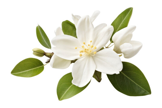 Fototapeta PNG Jasmin Flower flower petals leaves.