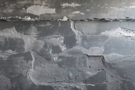 Sable Chalk Texture on a Chic Grey Coarse Concrete Wall