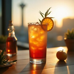 cocktail on the table