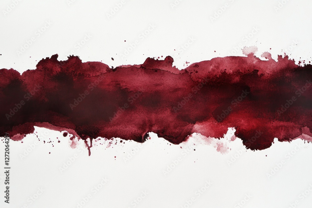 Poster abstract red watercolor background with soft blends and texture for craft and design projects