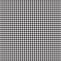 Abstract black and white geometric pattern in the form of rhombuses, seamless texture for background and design