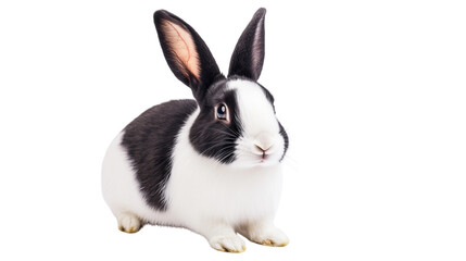 Obraz premium a rabbit isolated on a transparent background