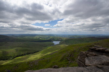 landscape with clouds