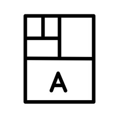 black and white warning sign