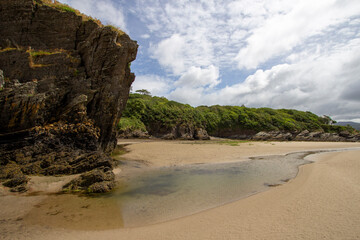 tropical beach in thailand