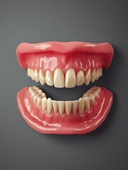 Obraz premium Horrific Halloween Dentures