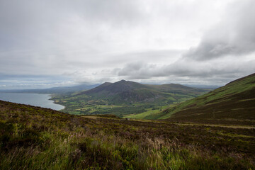 clouds over the mountains
