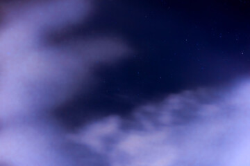 blue sky with clouds