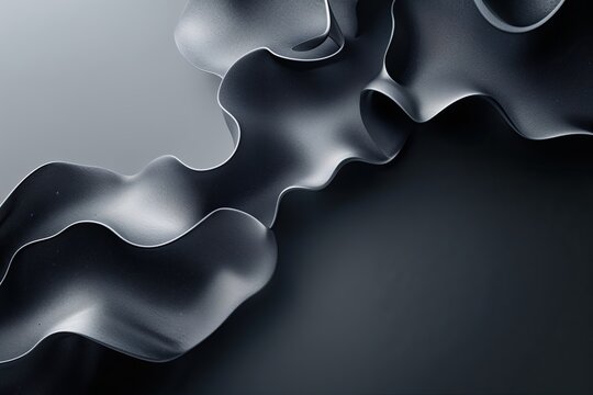 Stylish Gray and Black Gradient Modern Backdrop Design