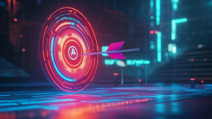 target and arrow (modern)