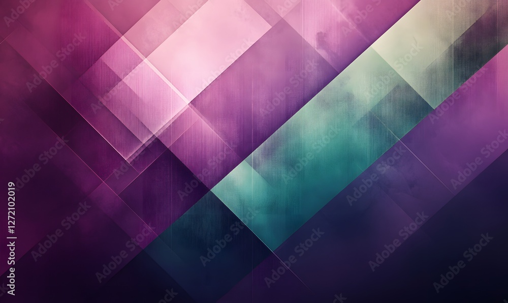Poster abstract geometric background with diagonal lines and soft color transitions creating depth