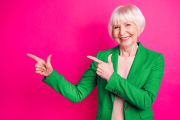 Portrait of her she nice-looking attractive lovely representative elegant classy cheerful glad...