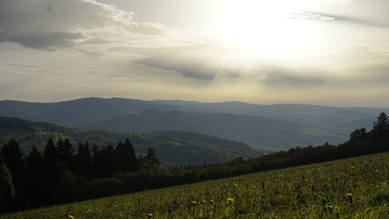 Obraz premium White carpathians moravia