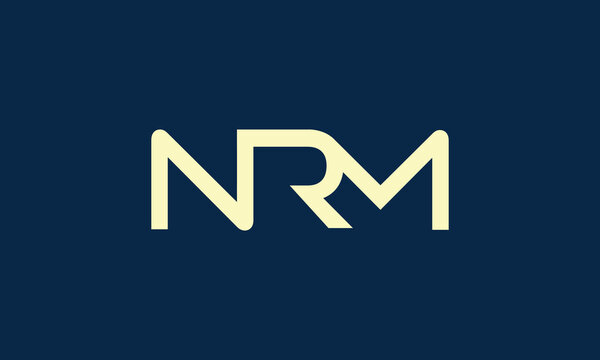 NRM monogram logo design