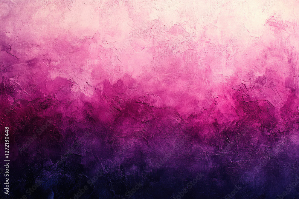 Poster abstract textured background with a gradient of pink and purple hues, creating a dramatic and artist