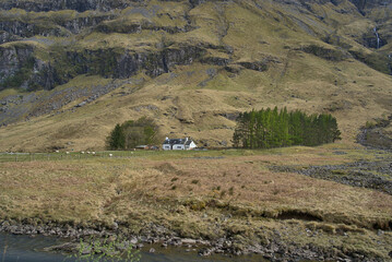 Beautiful view of the sottish highlands