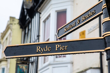 Ryde Pier on the Isle of Wight, UK