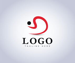 Minimalist Elegant creative logo for any Brand Business Vector