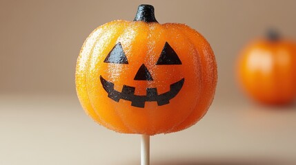 halloween lollipop isolated