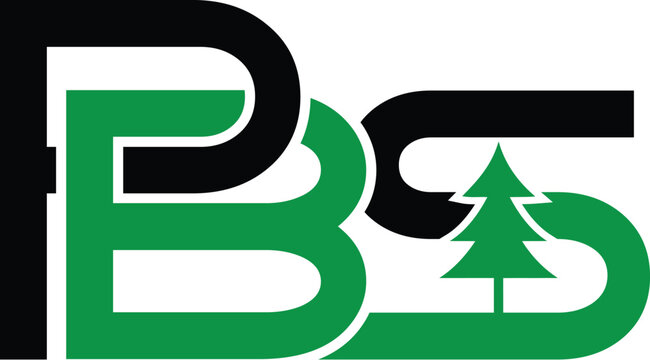Vector PBS pine logo