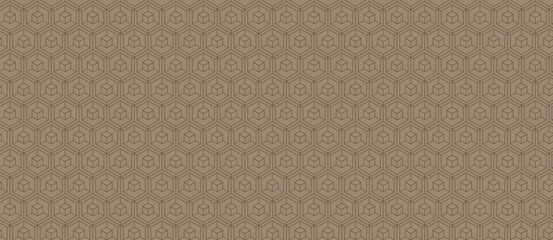 Sophisticated geometric pattern in muted brown tones.  Elegant and versatile, ideal for website backgrounds, textiles, or packaging design.  Subtle texture adds depth and visual interest.