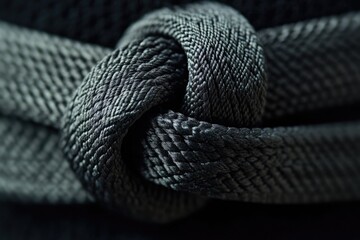 Fototapeta premium Knotted Rope Securement Accessory