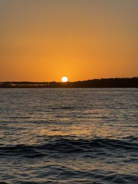 Atardecer en Playa Mansa, Punta del Este, Uruguay