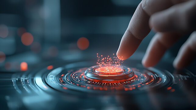 Futuristic business strategy implementation digital marketing arena visual content creation tech-driven environment close-up view innovative marketing concepts